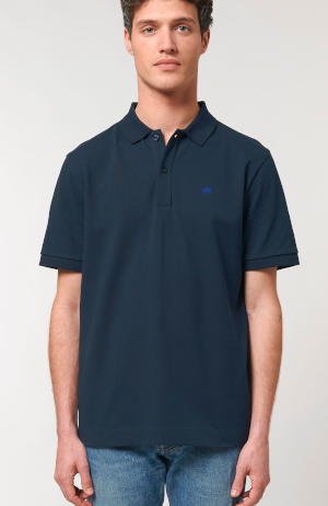 Embroidered polo male